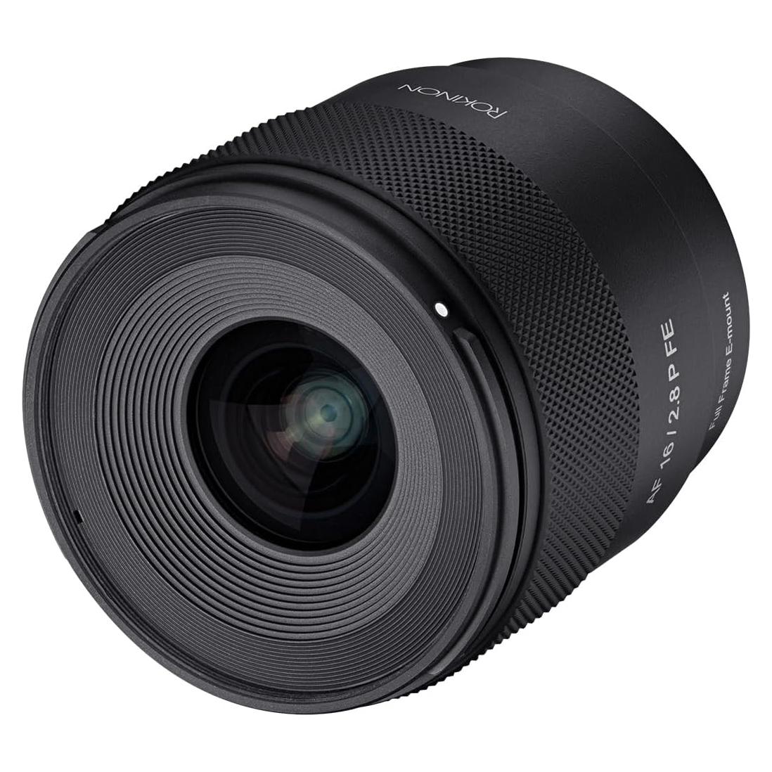 Lente Gran Angular Rokinon Prima 16mm F2.8 Autofoco Sony FE