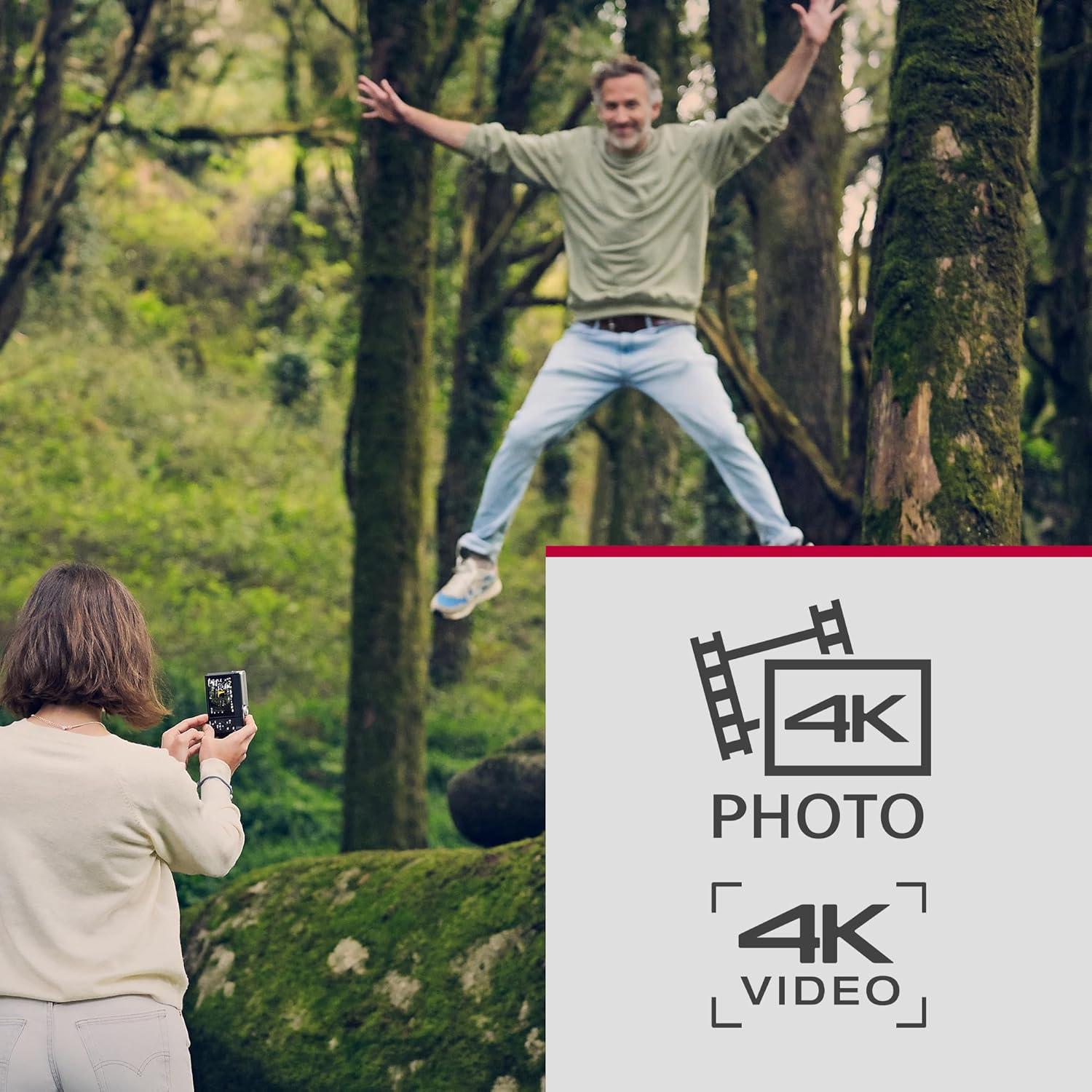 Cámara Compacta Panasonic LUMIX TZ99 Plata 30x Zoom 4K