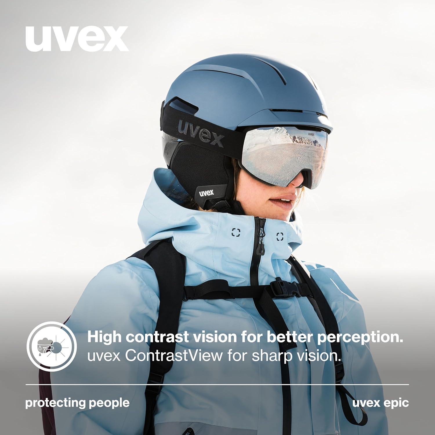 Gafas de esquí Uvex Epic ATTRACT sin marco UV400 anti-vaho