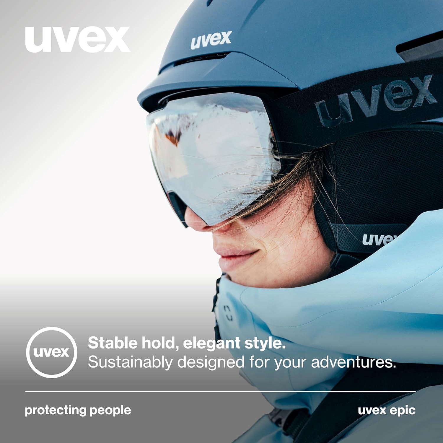 Gafas de esquí Uvex Epic ATTRACT sin marco UV400 anti-vaho