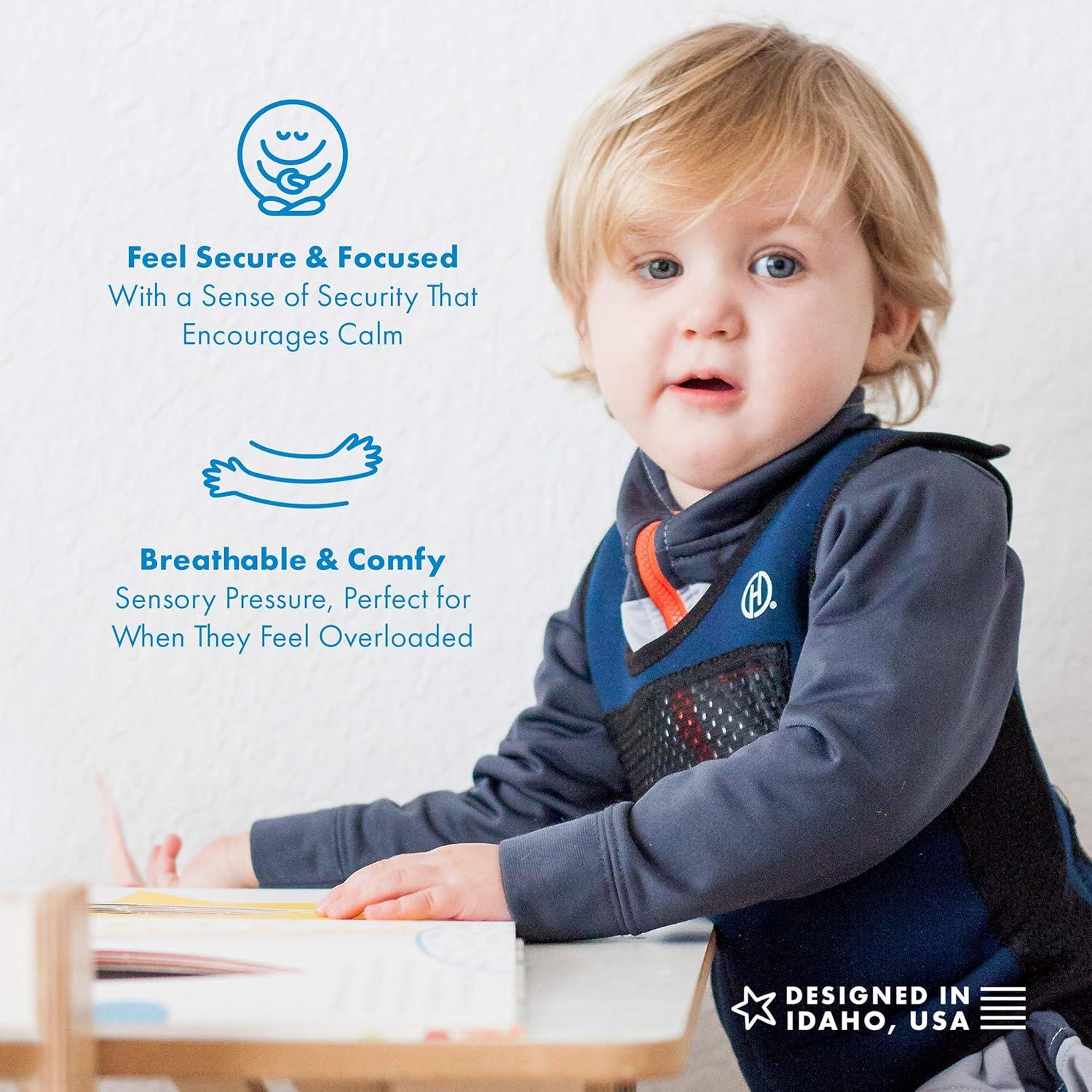 Chaleco de Compresión con Peso Harkla para Niños 2-4 Años