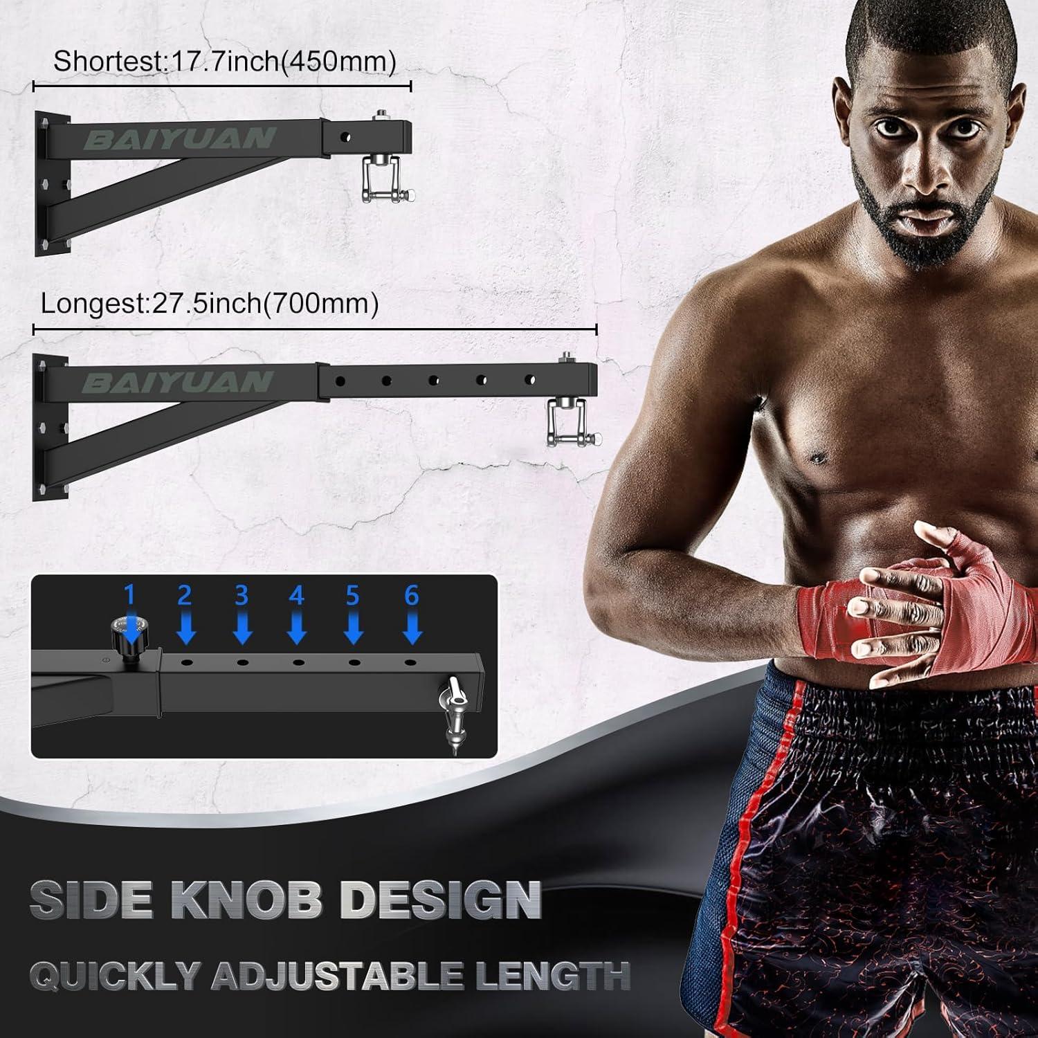 Soporte para Saco Pesado BaiYuan Ajustable 44-66 cm 362 kg