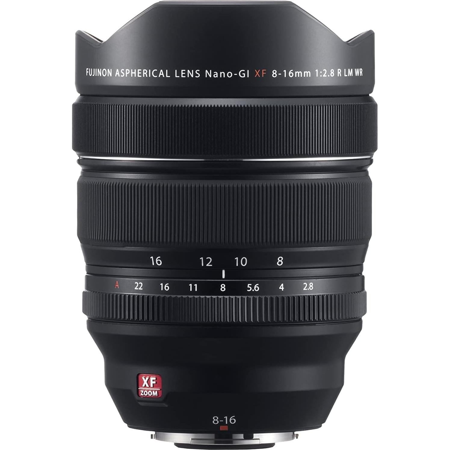 Lente Ultra Gran Angular Fujifilm XF 8-16mm f/2.8 R LM WR