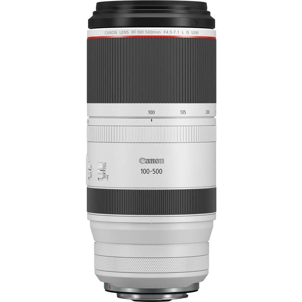 Lente Telefoto Canon RF 100-500mm f/4.5-7.1L IS USM + Tarjeta 64GB