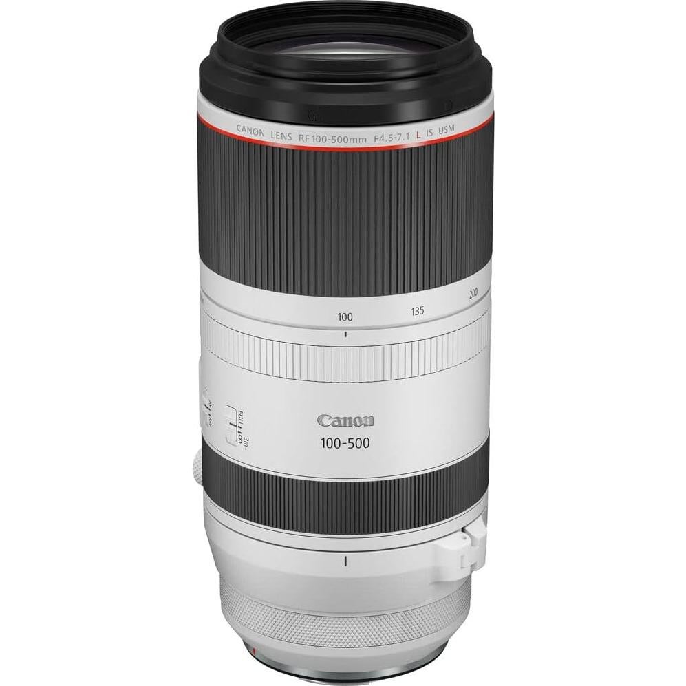 Lente Telefoto Canon RF 100-500mm f/4.5-7.1L IS USM + Tarjeta 64GB