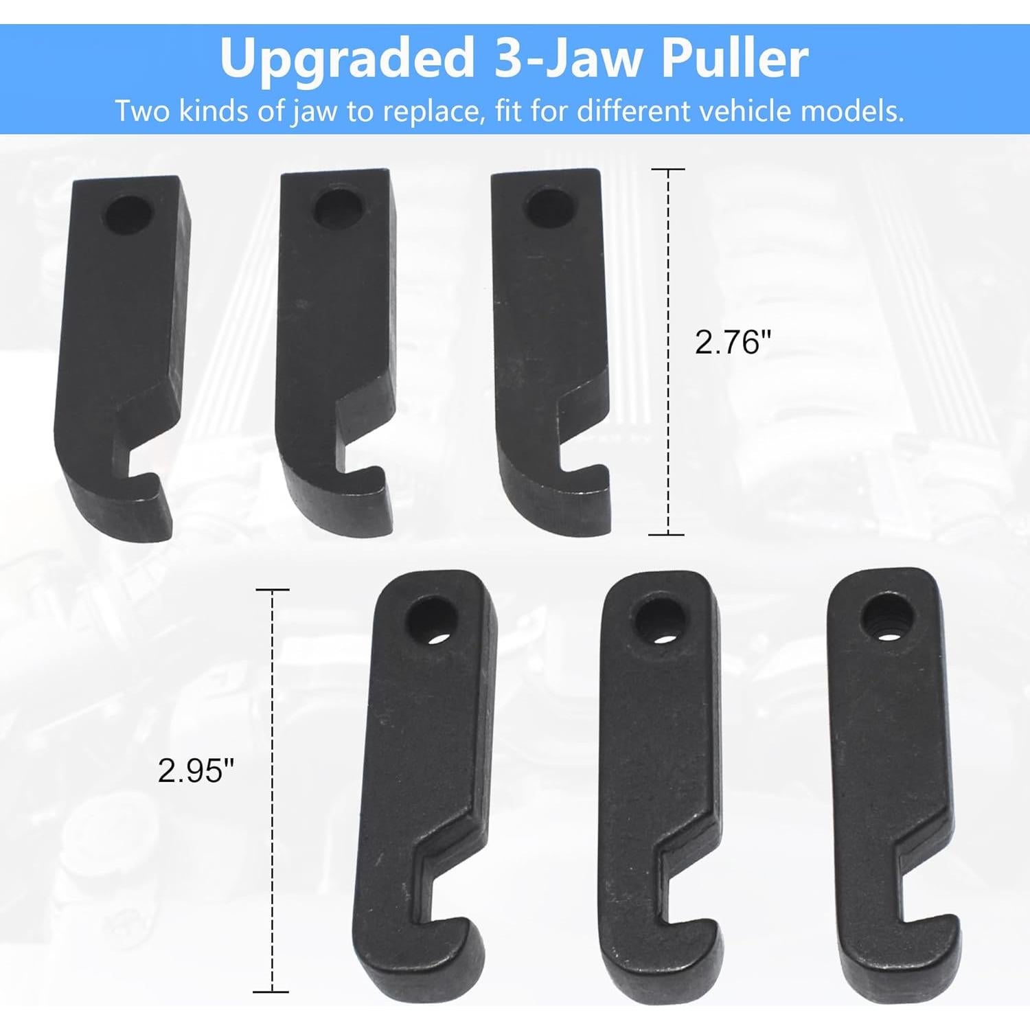 Extractor de Polea Amortiguador Yuesstloo 3 Garras 2.28 kg