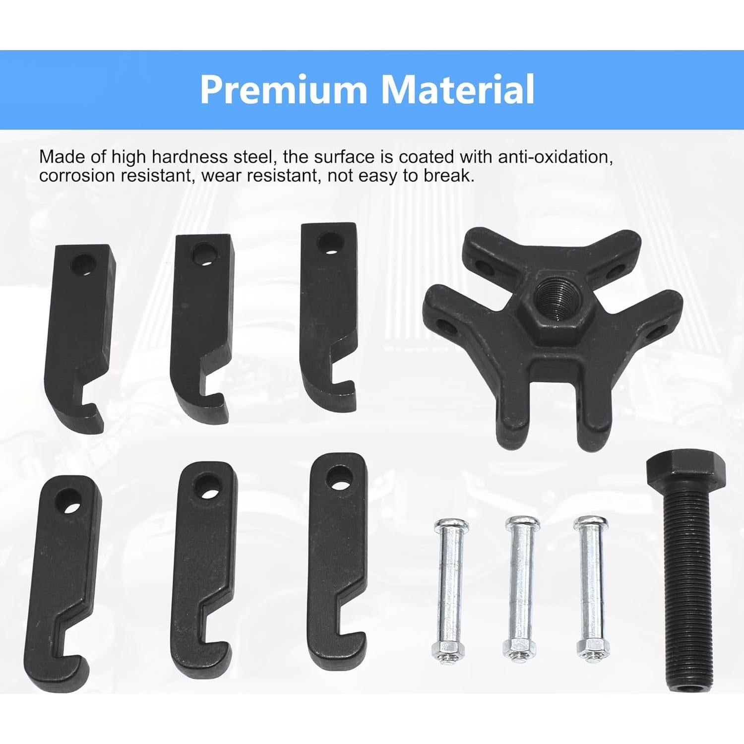 Extractor de Polea Amortiguador Yuesstloo 3 Garras 2.28 kg