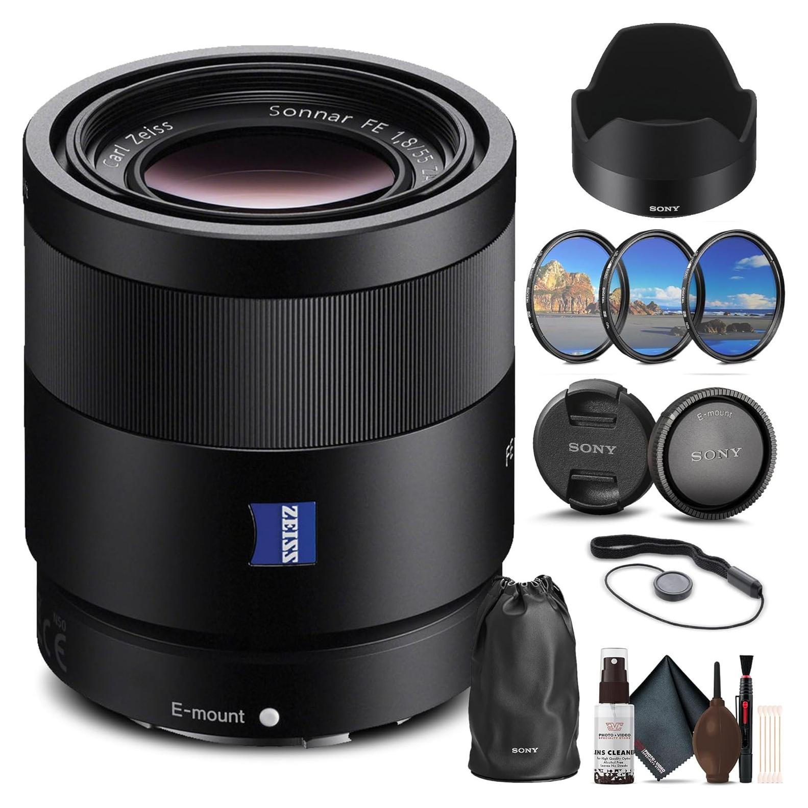 Lente Sony Sonnar T FE 55mm f/1.8 ZA para Montura E