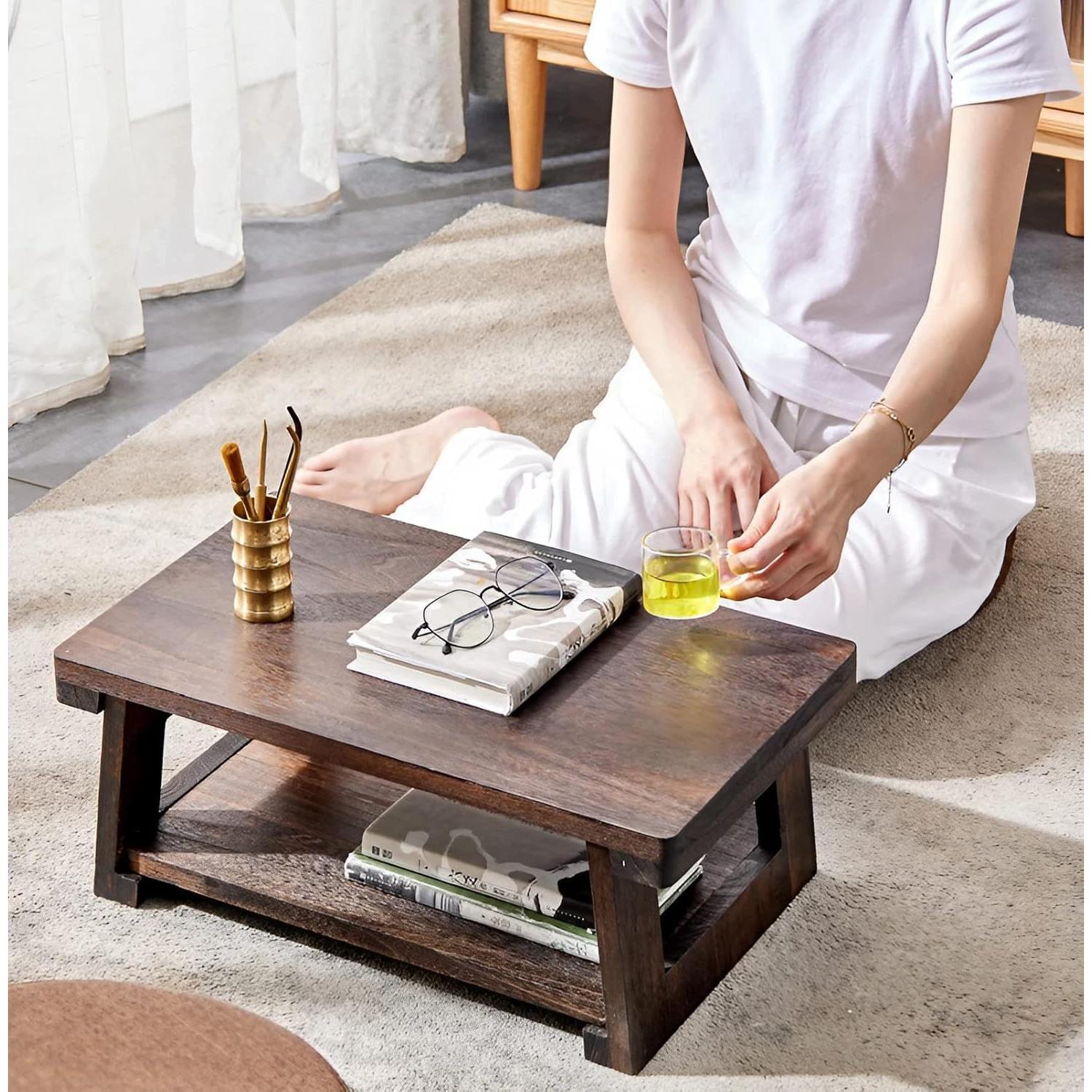 Mesa de Altar Plegable SANCTIFD 50cm Madera Paulownia