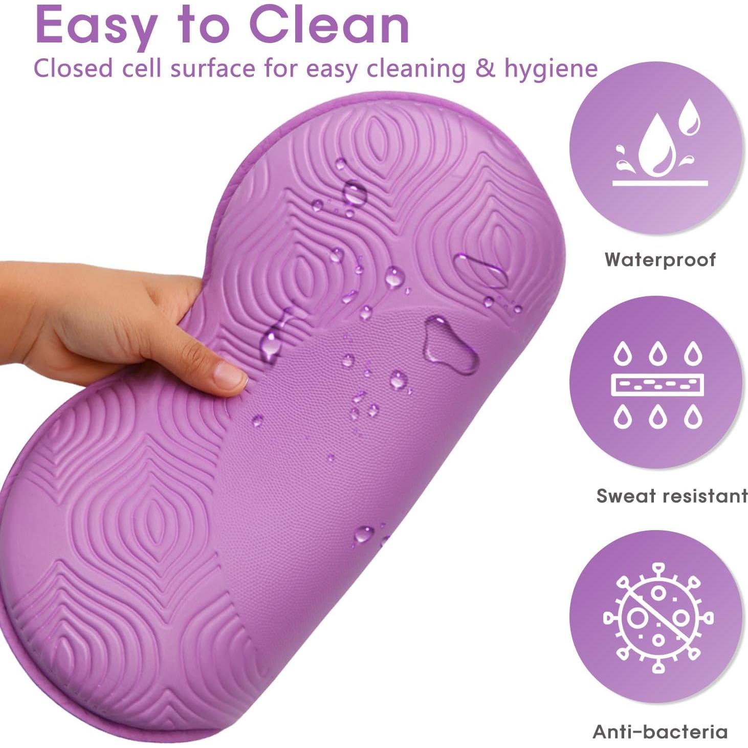 Juego de 4 Almohadillas de Rodillas Yoga MBHKRRS Antideslizantes