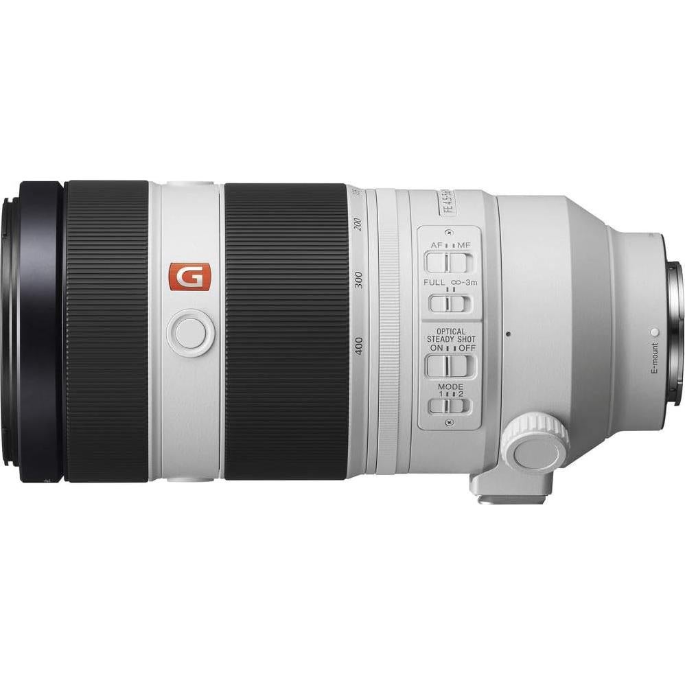 Lente Zoom Telefoto Sony FE 100-400mm F4.5-5.6 GM OSS Kit