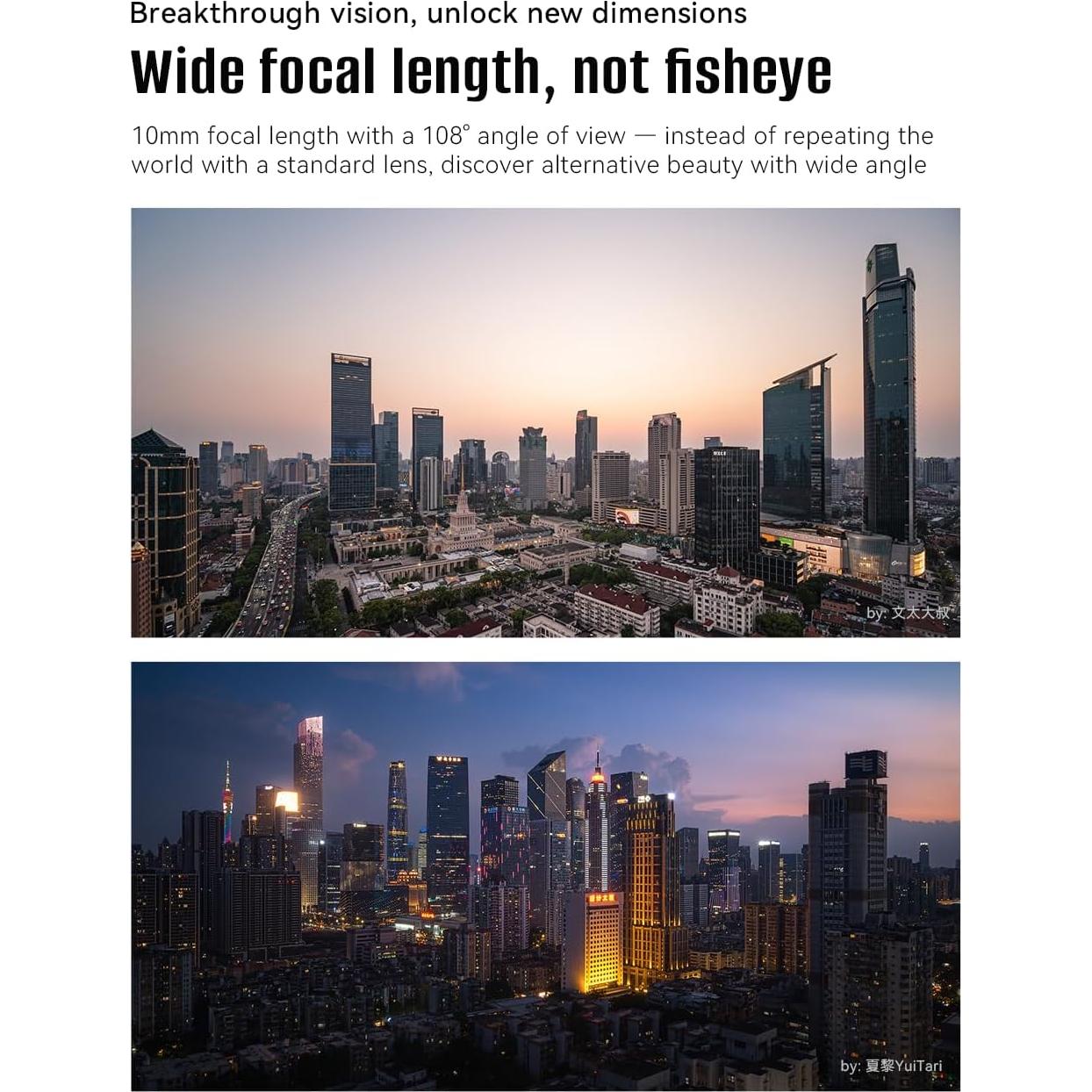 Lente Gran Angular 7artisans 10mm F3.5 para Fuji X