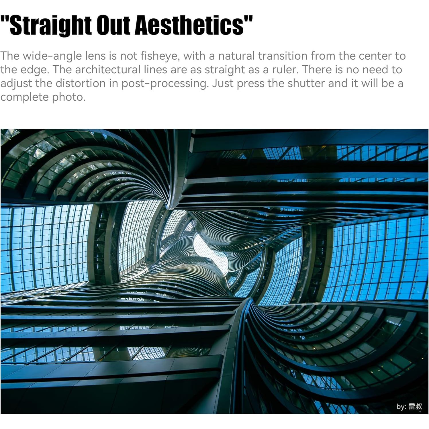 Lente Gran Angular 7artisans 10mm F3.5 para Fuji X