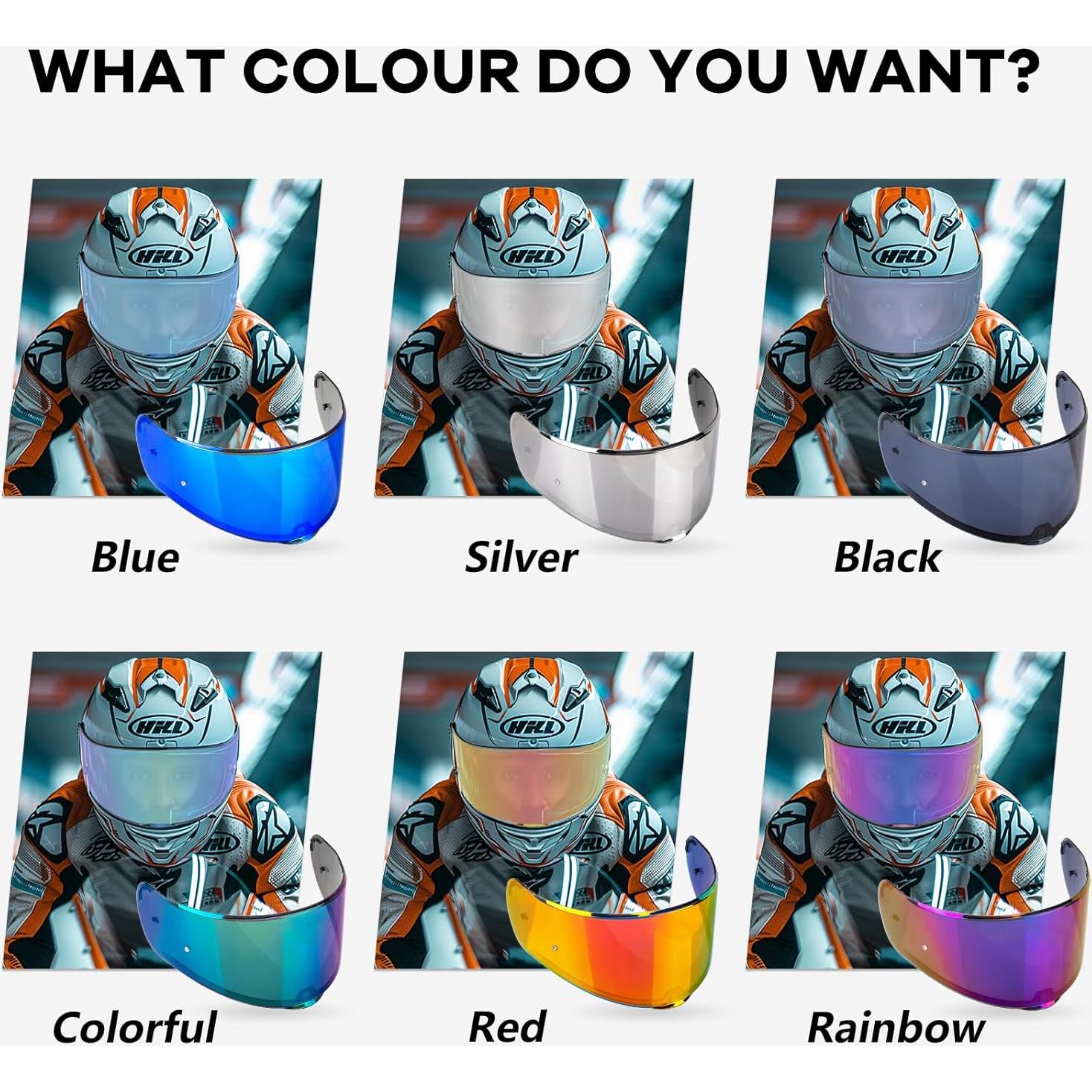 Visera de Casco XINGWU para Sedici Strada 2/3 y FF801/FF397 Azul