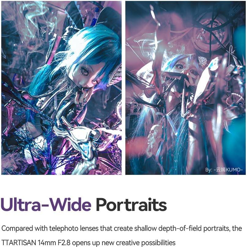 Lente Gran Angular TTArtisan 14mm F2.8 para Sony E