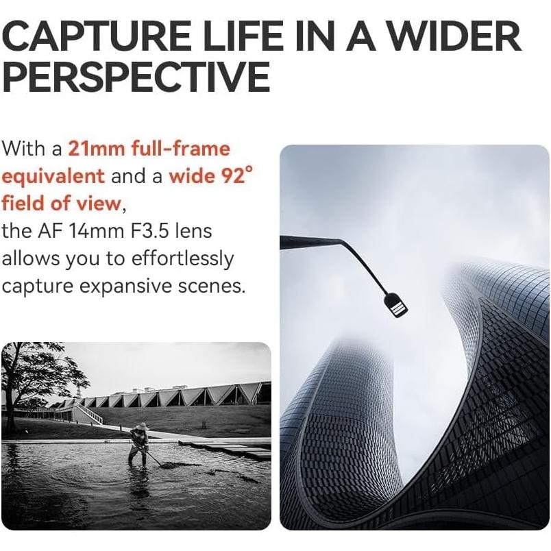 Lente TTArtisan AF 14mm F3.5 para Fujifilm X Mount