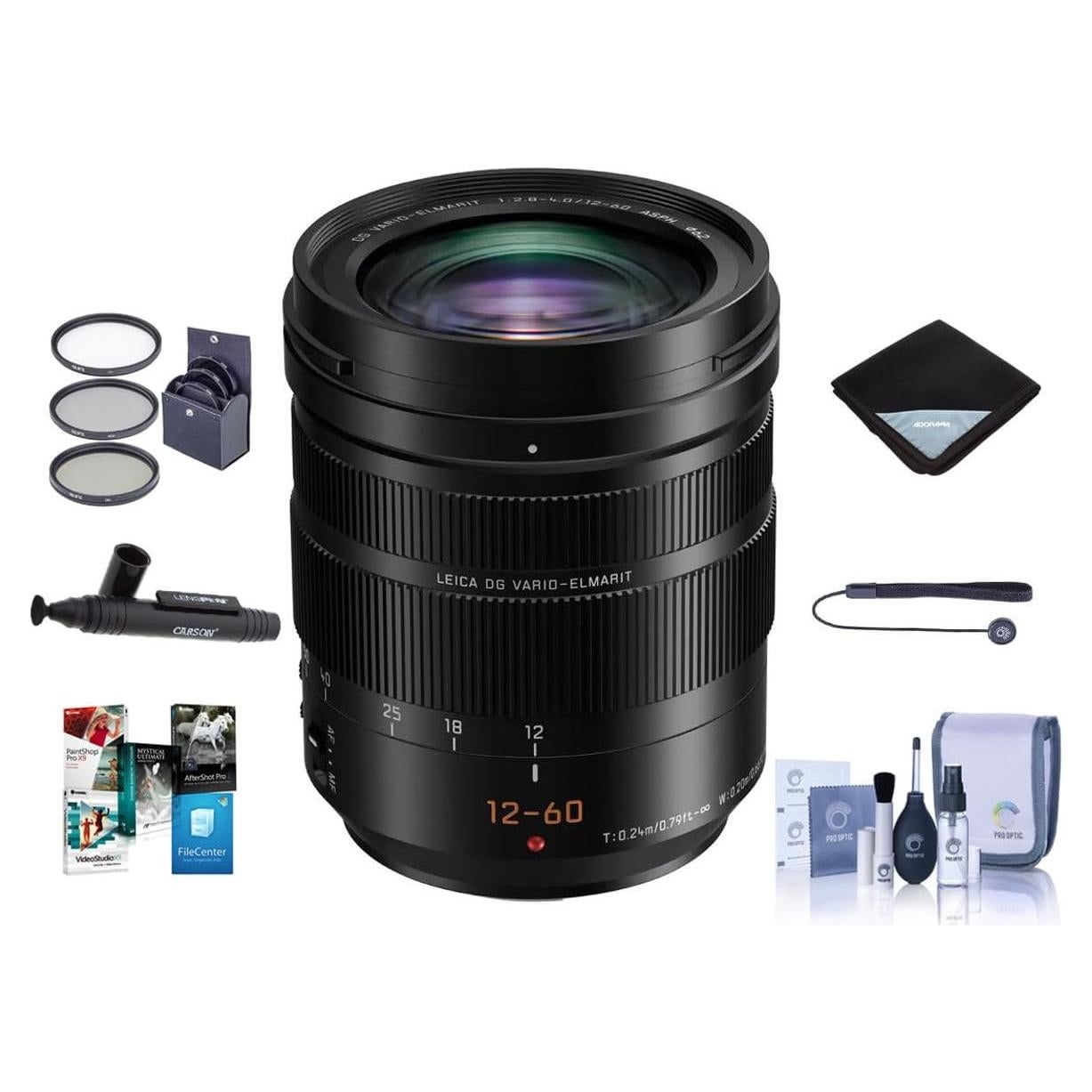 Objetivo Panasonic LUMIX 12-60mm F2.8-4.0 Leica DG MFT