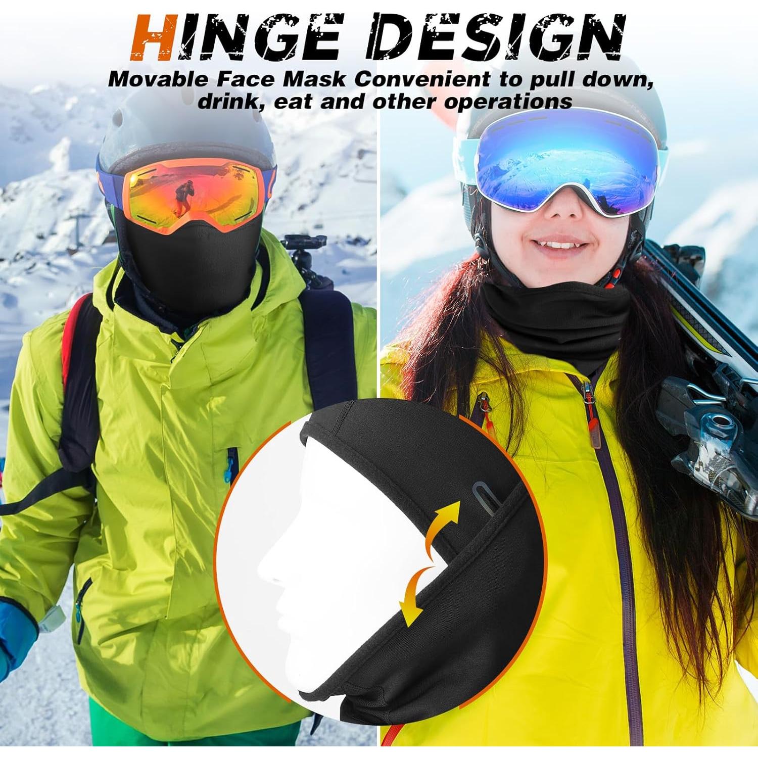 Pasamontañas YANIKY Unisex Térmico Polar para Esquí