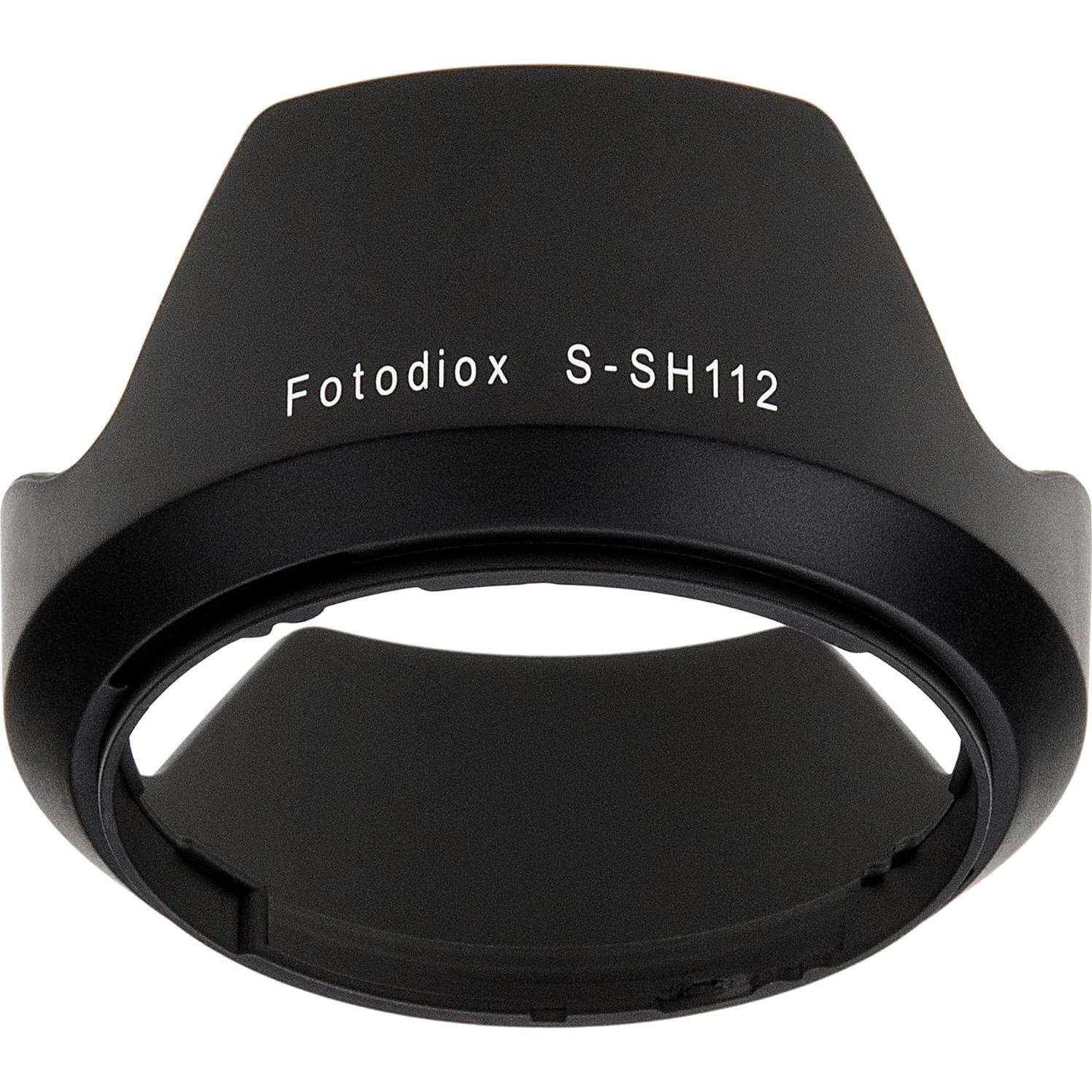 Capucha de lente Fotodiox SH112 para E-Mount 35mm y 18-55mm