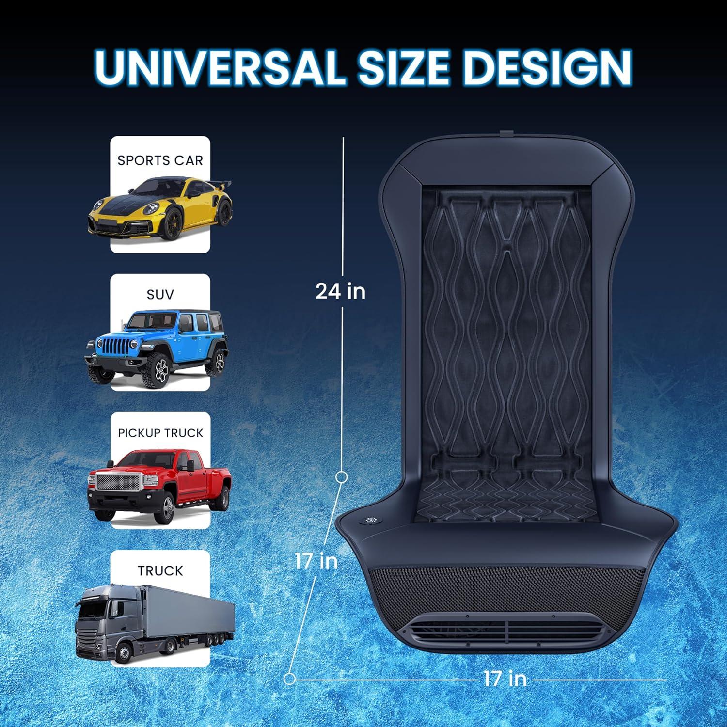 Funda de Asiento Refrigerante TOWTAMER GECA213 Universal 12V-24V