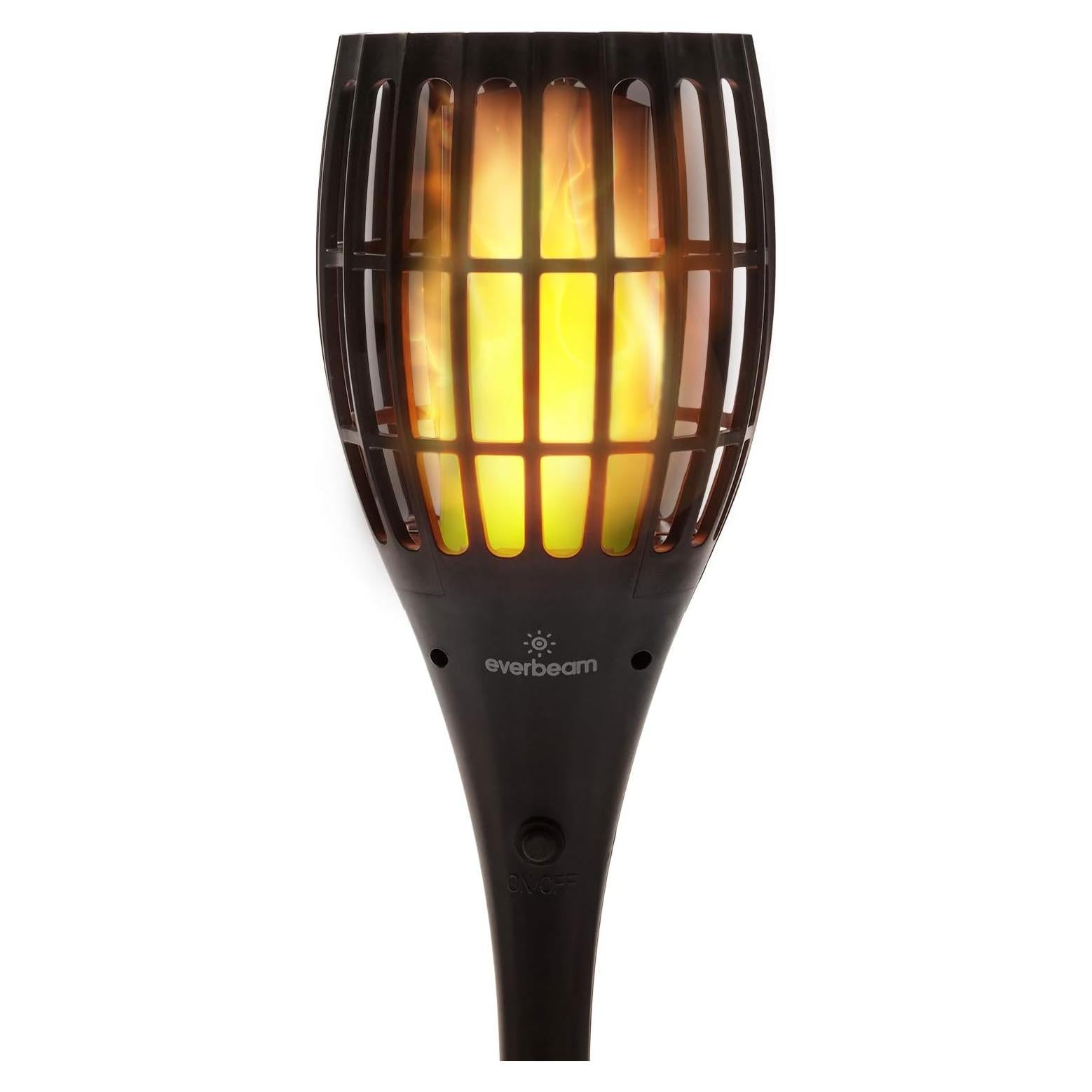 Linterna Solar Everbeam P1 con 96 LEDs Efecto Llama Realista