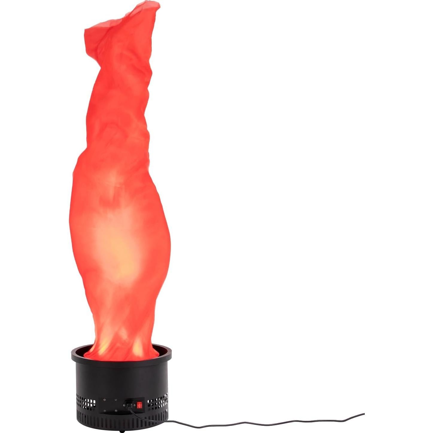 Luz de Llama Simulada Hysinwier 1.5m con 10 LEDs Rojos