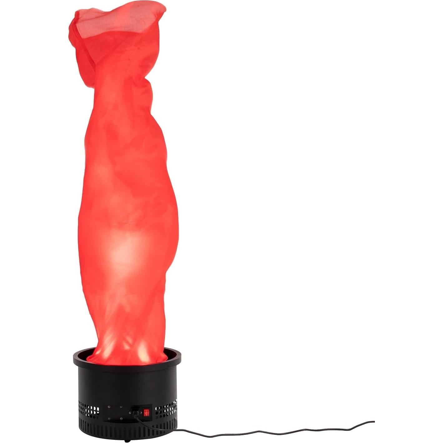 Luz de Llama Simulada Hysinwier 1.5m con 10 LEDs Rojos