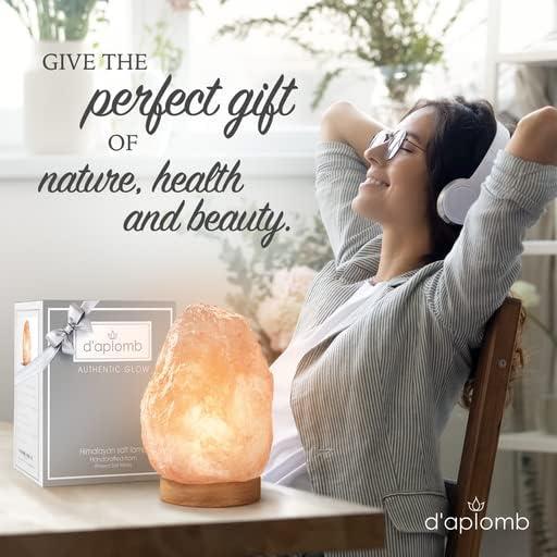 Lámpara de Sal Natural d'aplomb 3.18 kg Himalaya Regulable