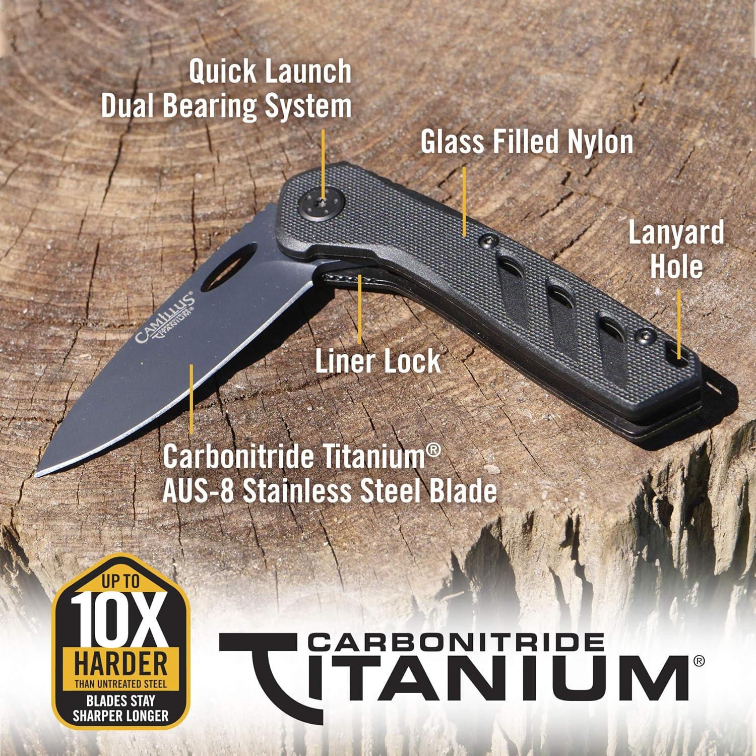 Cuchillo Plegable de Caza Camillus 19806 17.15 cm Antideslizante