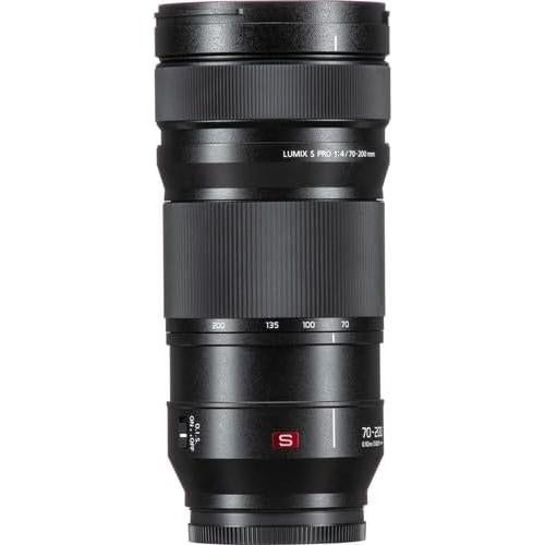 Lente Panasonic Lumix S PRO 70-200mm f/4 O.I.S. + Accesorios