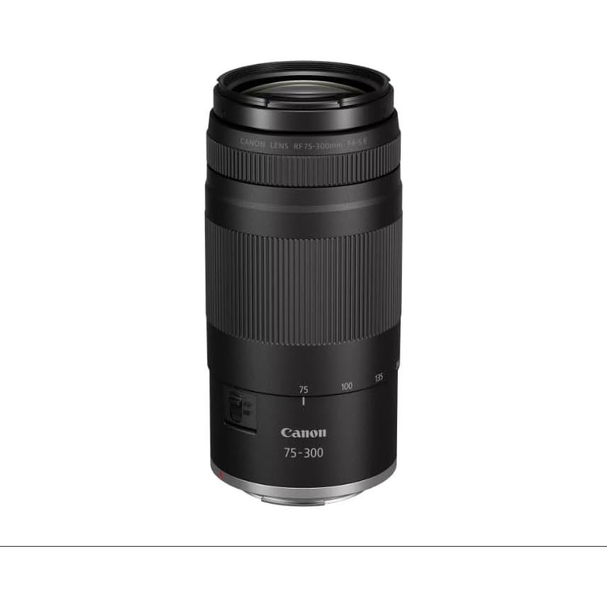 Lente Telefoto Canon RF 75-300mm f/4-5.6 para Cámaras Sin Espejo