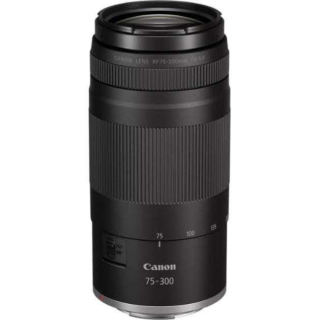 Lente Telefoto Canon RF 75-300mm f/4-5.6 para Cámaras Sin Espejo