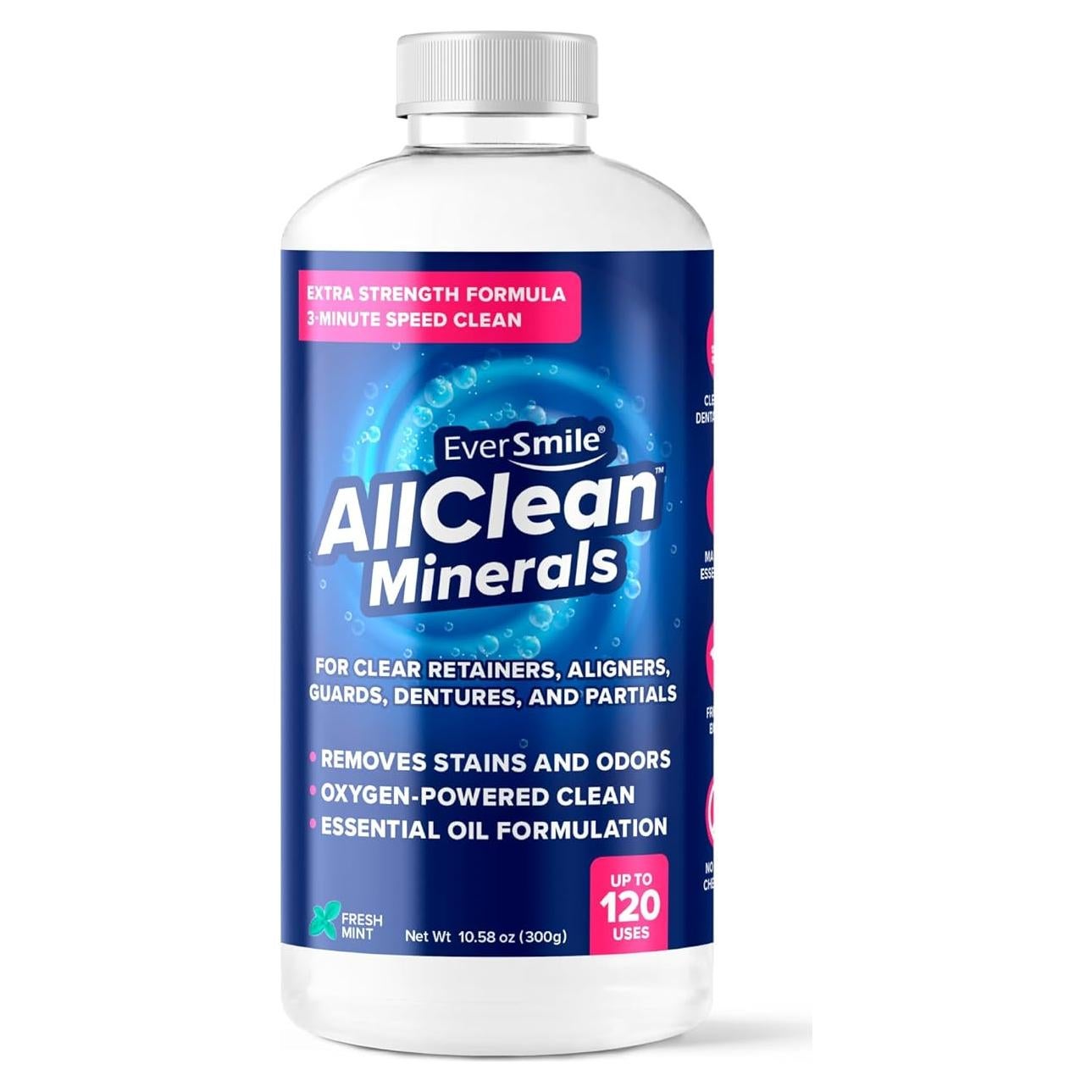 Limpiador Profundo EverSmile AllClean Minerales 300g - Alineadores y Retenedores