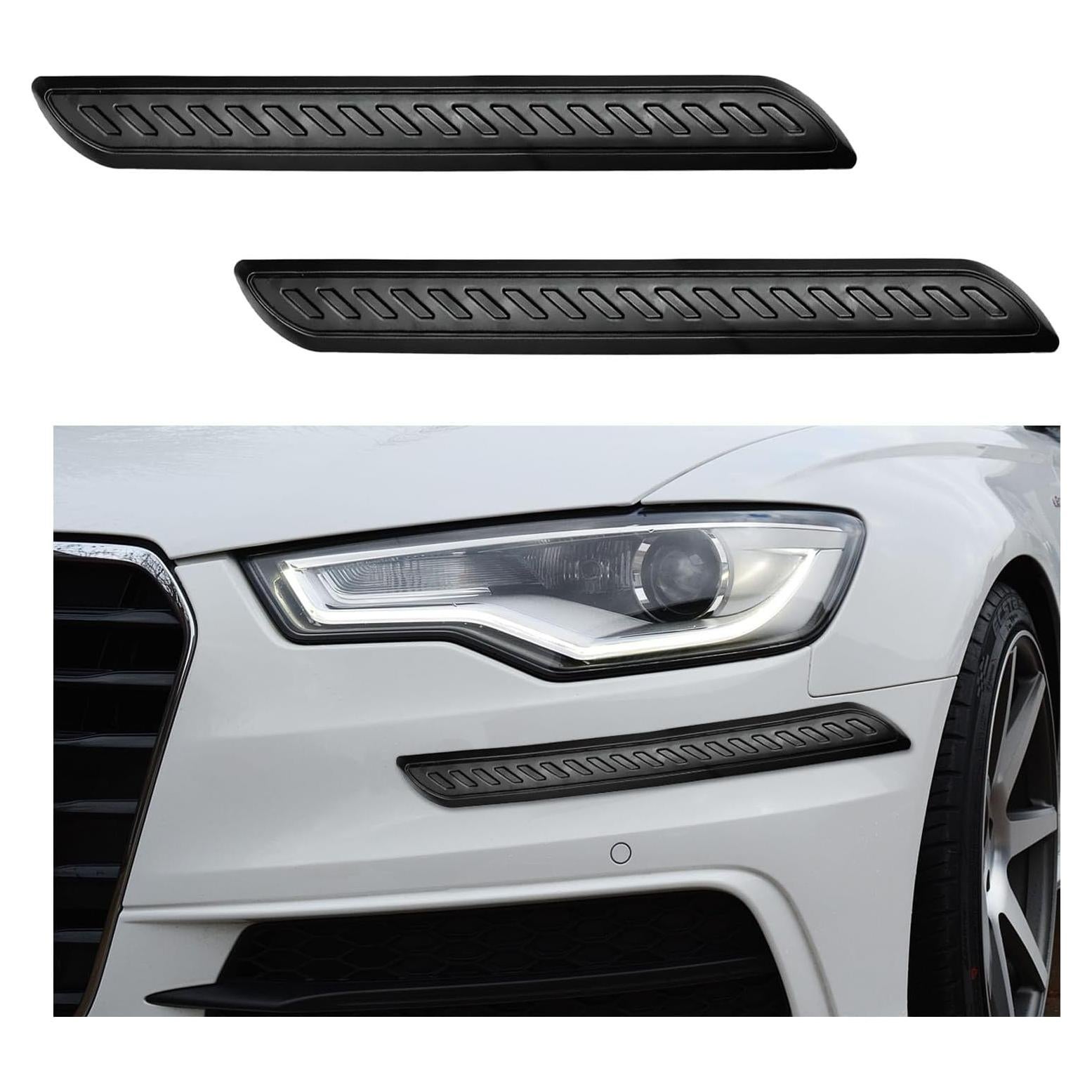 Tiras Antirayaduras para Parachoques Suvnie 40.5x5 cm Negro