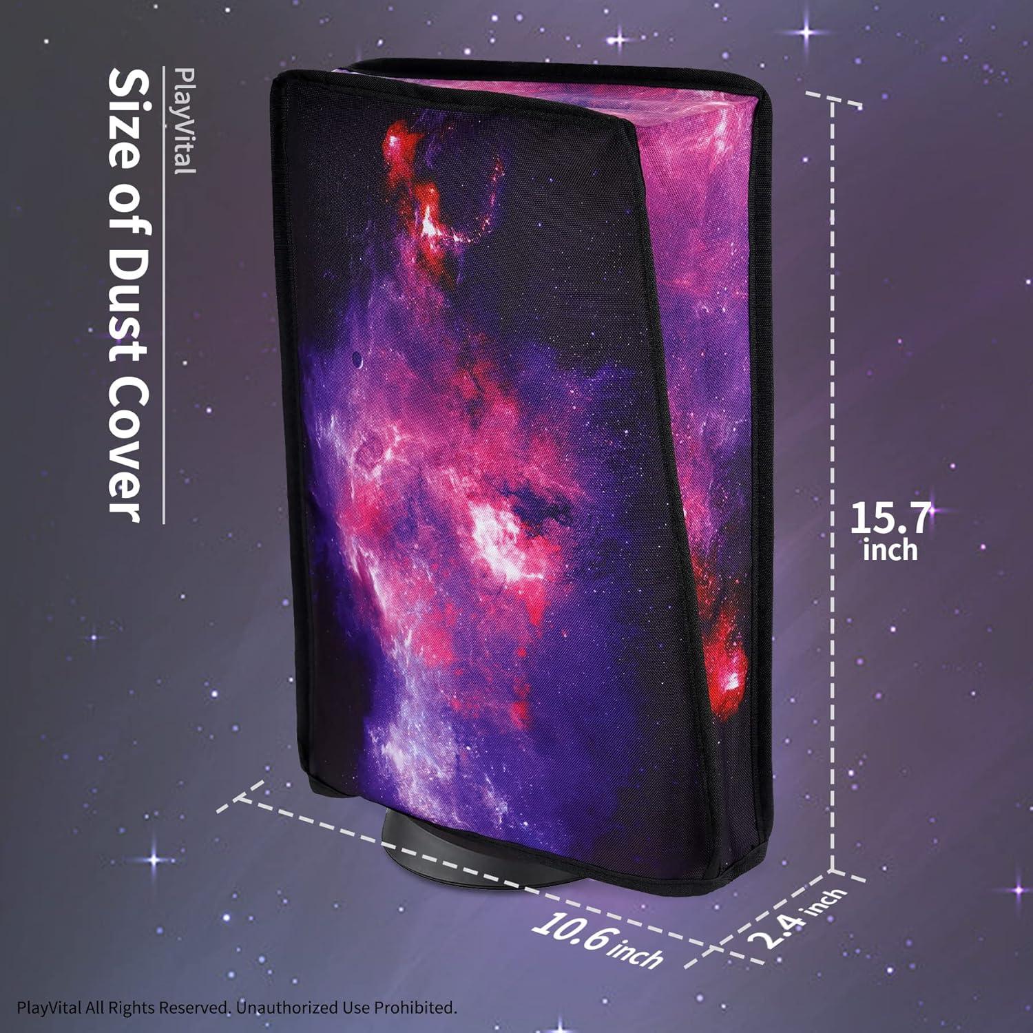 Cubierta contra polvo PlayVital PS5 Edición Digital y Disco