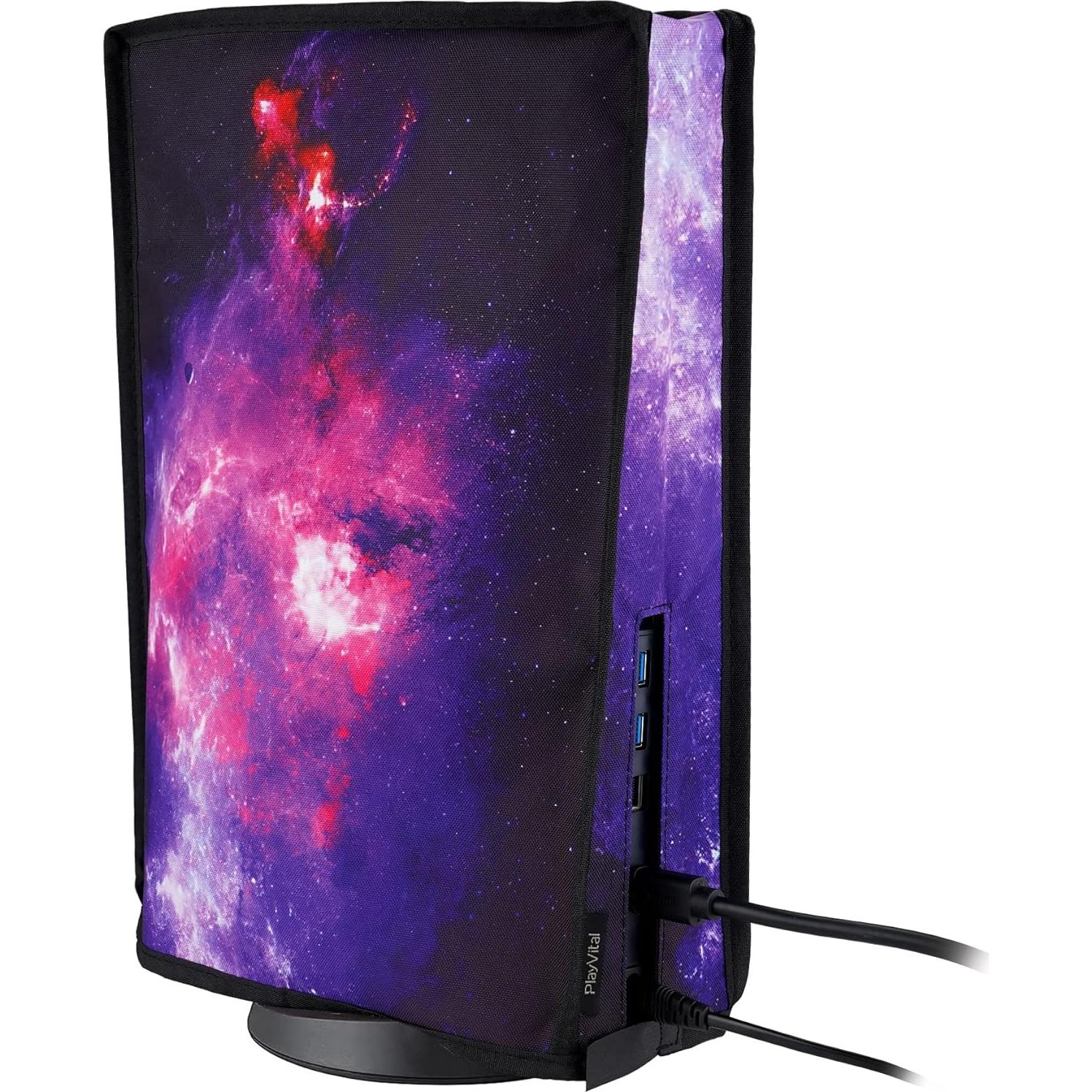 Cubierta contra polvo PlayVital PS5 Edición Digital y Disco