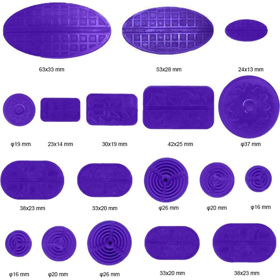 Kit Reparación Abolladuras LTUPWF 18 Piezas para Autos