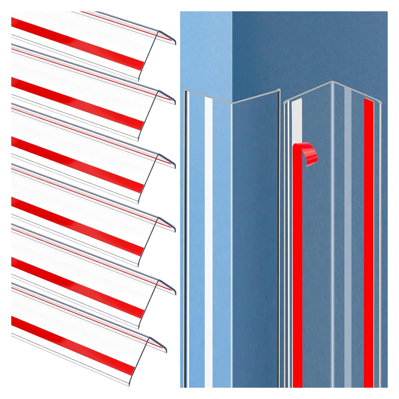 6 Protectores de Esquinas Transparentes FAURIMMER 100x3cm