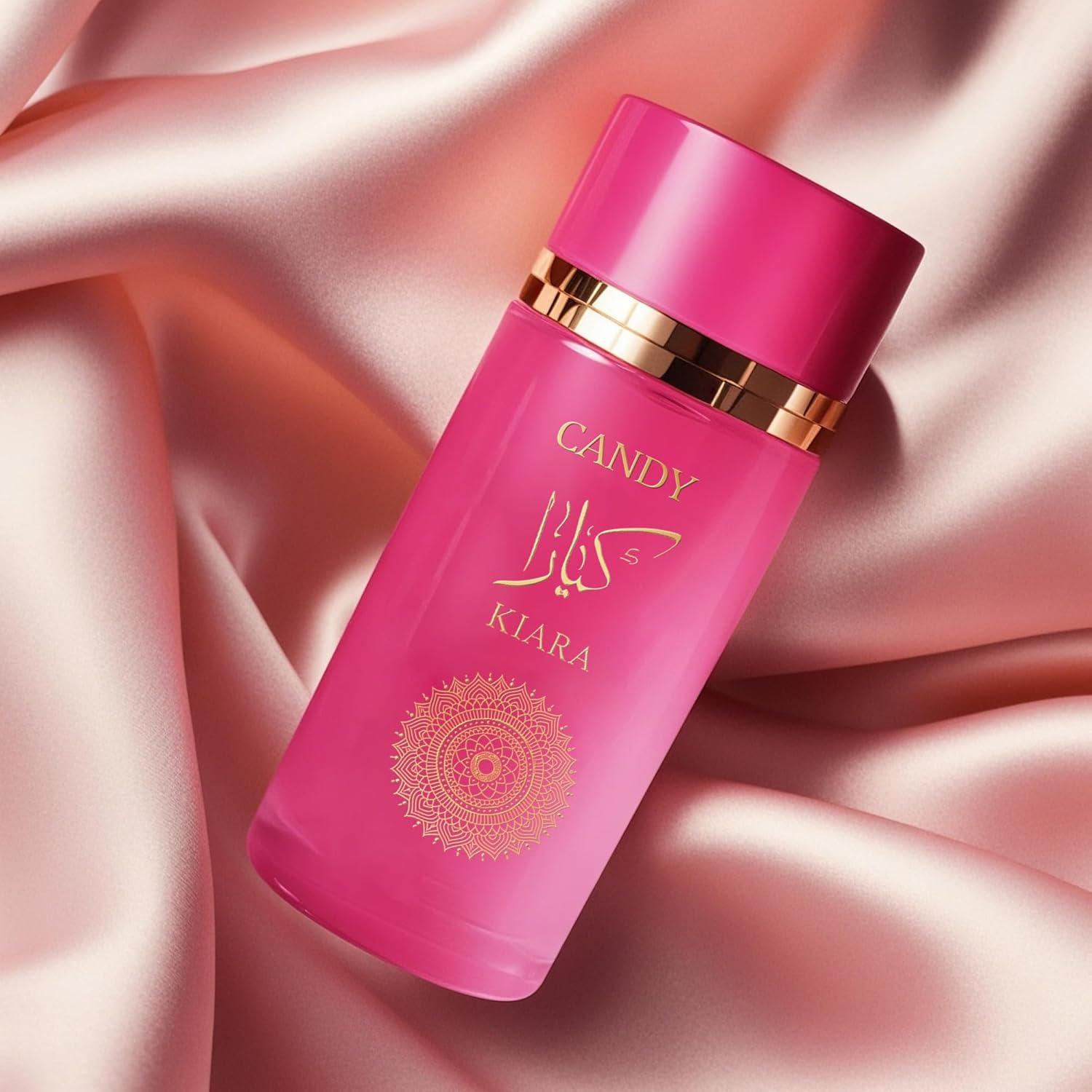 4PCS Perfume Set for Women - Floral Fragrance Gift Set with Vanilla,Sweet Fruity Eau De Parfume| 3.4 Fl Oz Each(Rio Sweet Crush Jasmine,Ka Candy,Delilah,La Vida Bella)