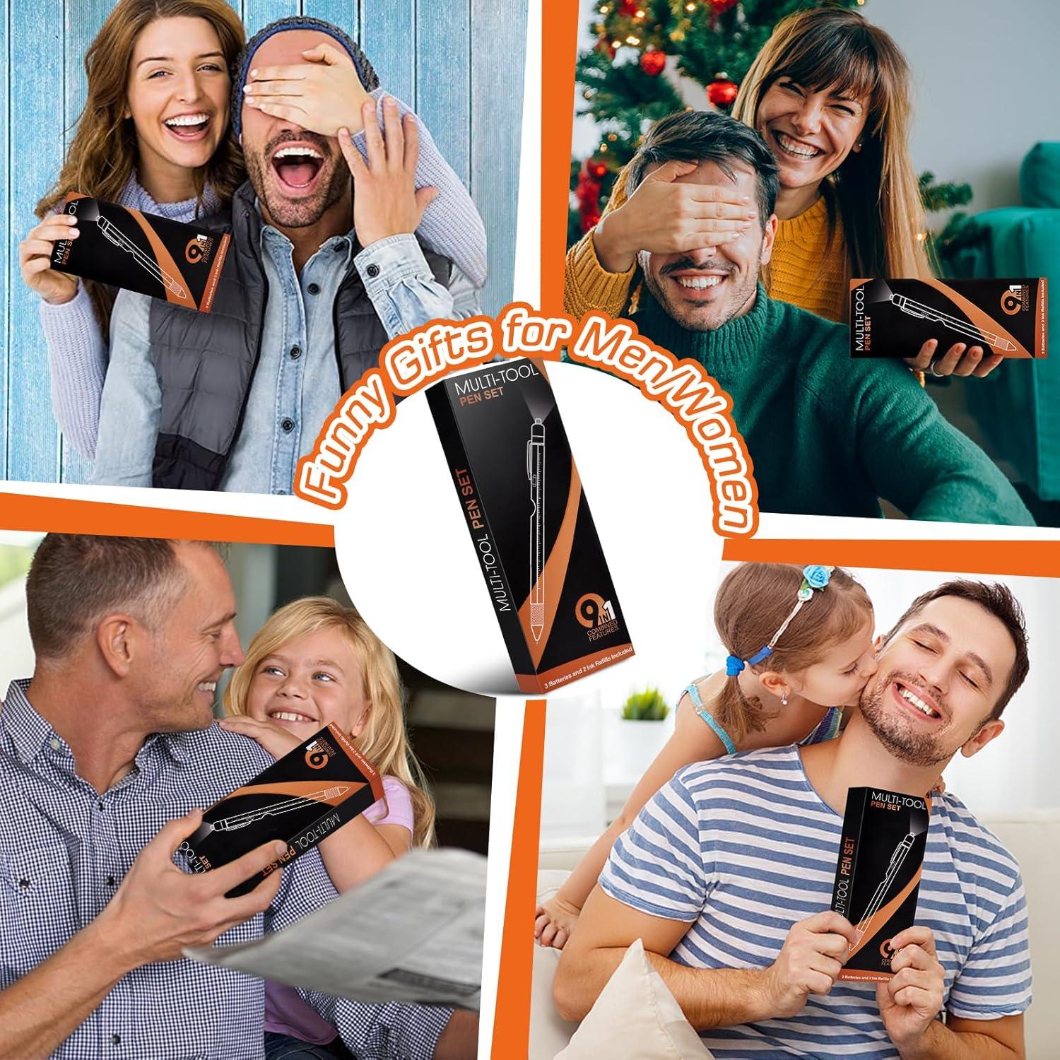 Bolígrafo Multi Herramienta 9 en 1 SAPGIF Azul