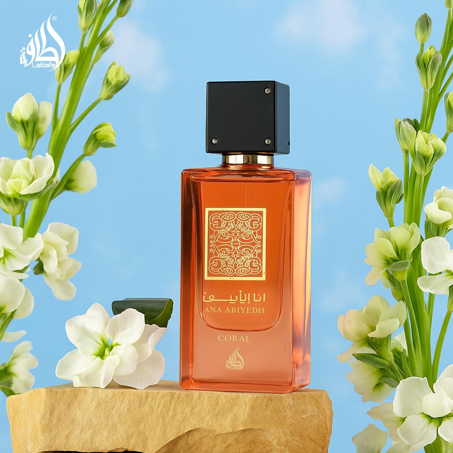 Eau de Parfum Unisex Lattafa Ana Abiyedh Coral 60 ml