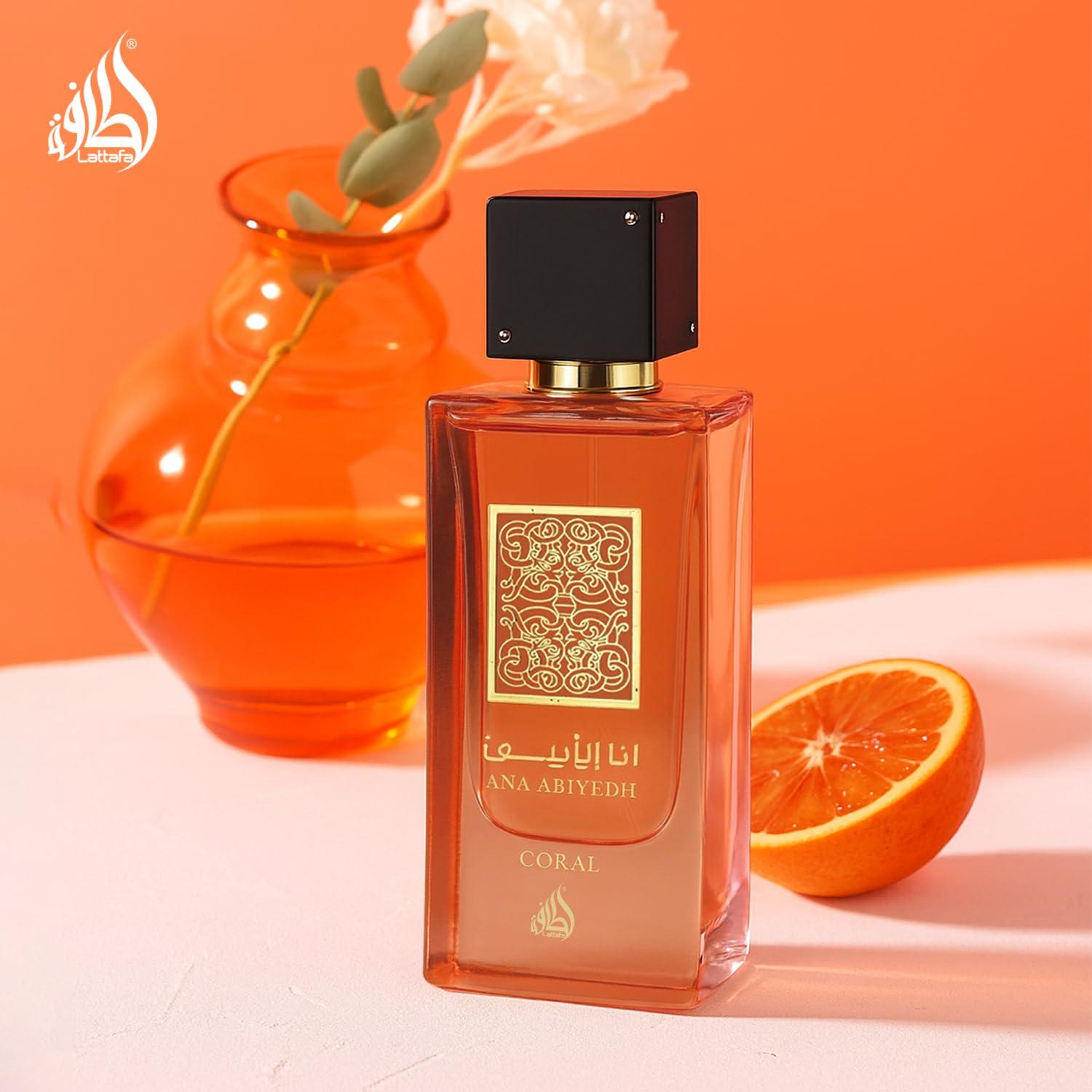 Eau de Parfum Unisex Lattafa Ana Abiyedh Coral 60 ml