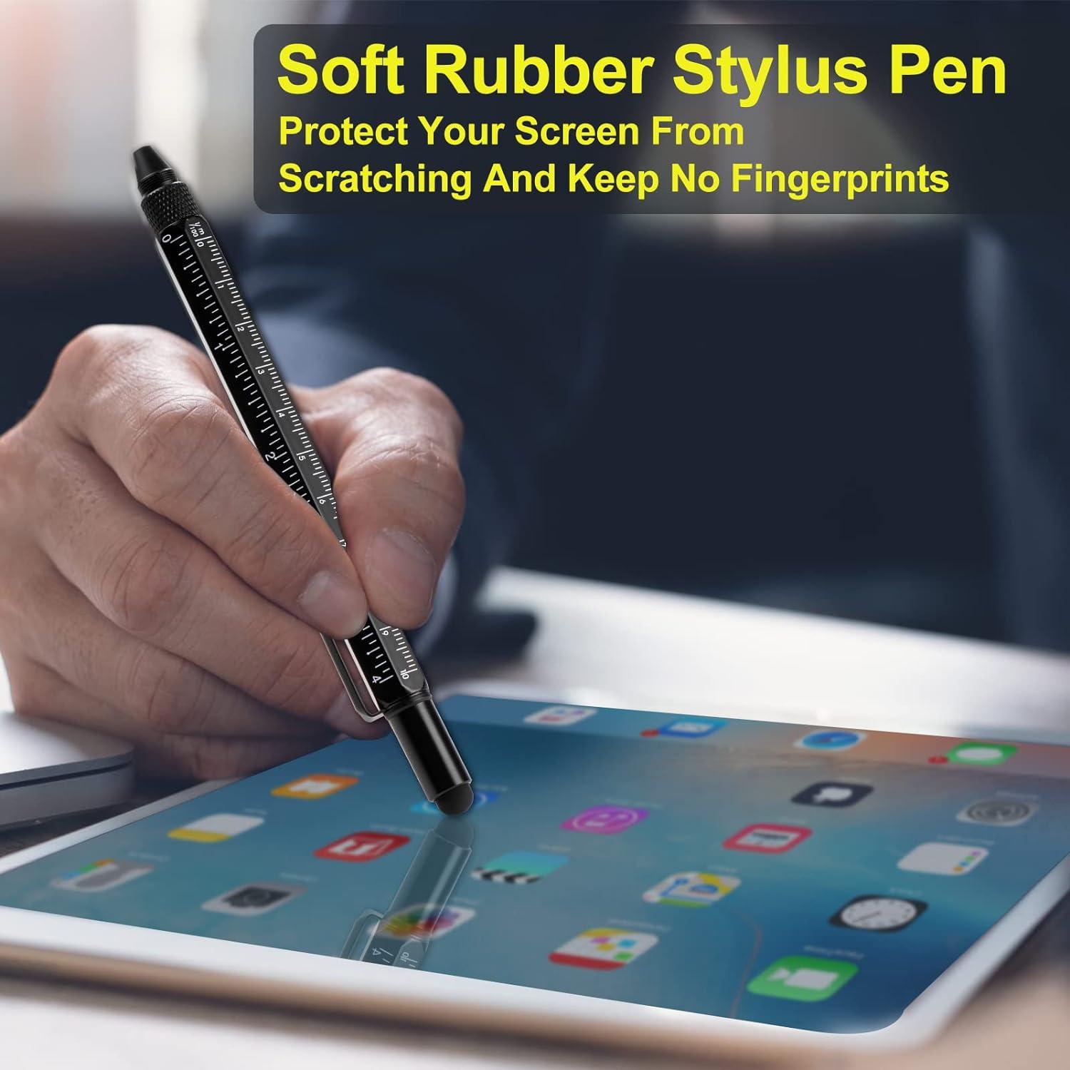 Bolígrafo Multiherramienta VIBELITE 9 en 1 con LED Negro