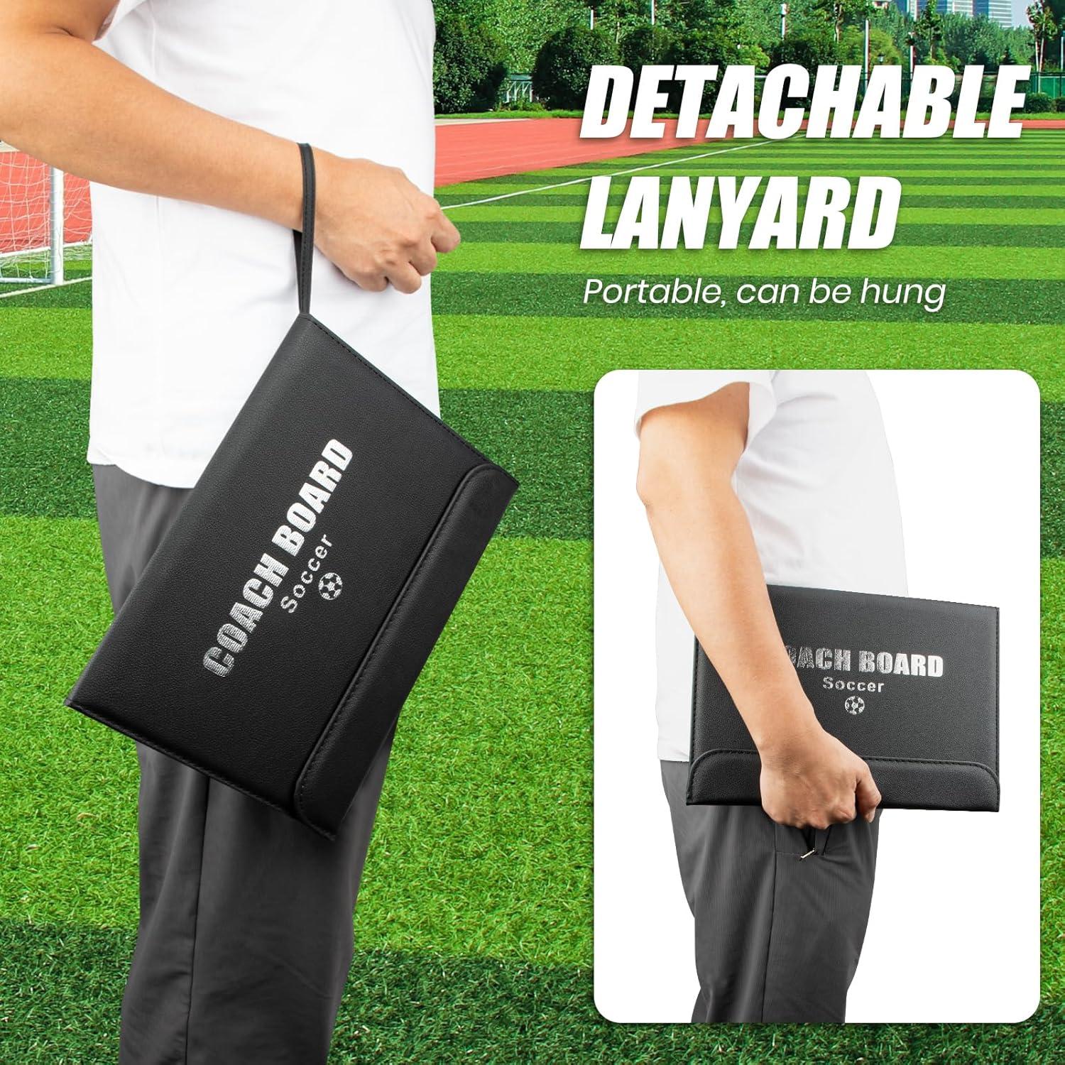 Tablero de Entrenamiento de Fútbol Keweis Magnético 31.7x23.5cm