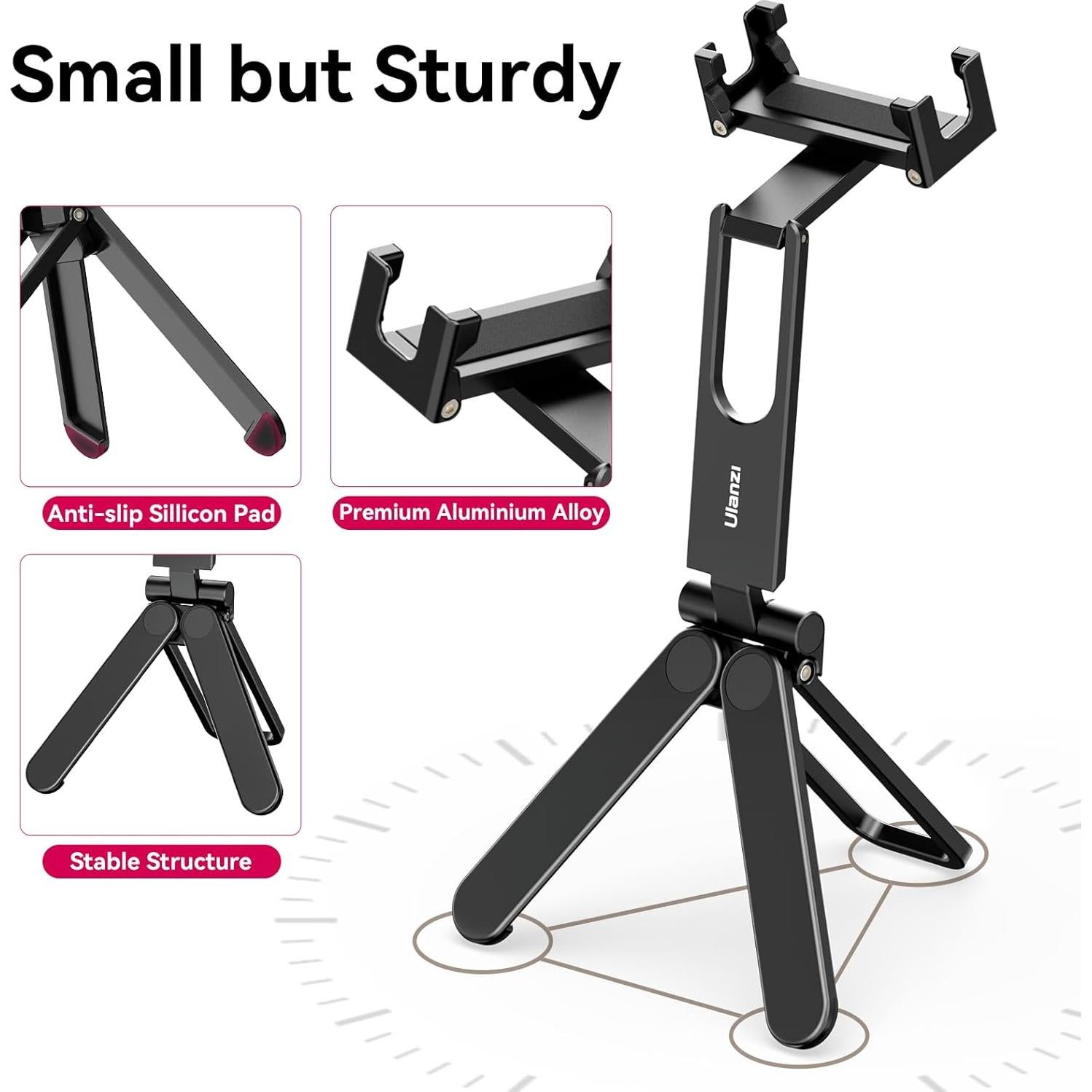 Trípode Plegable ULANZI MA26 para Teléfono Celular 142g