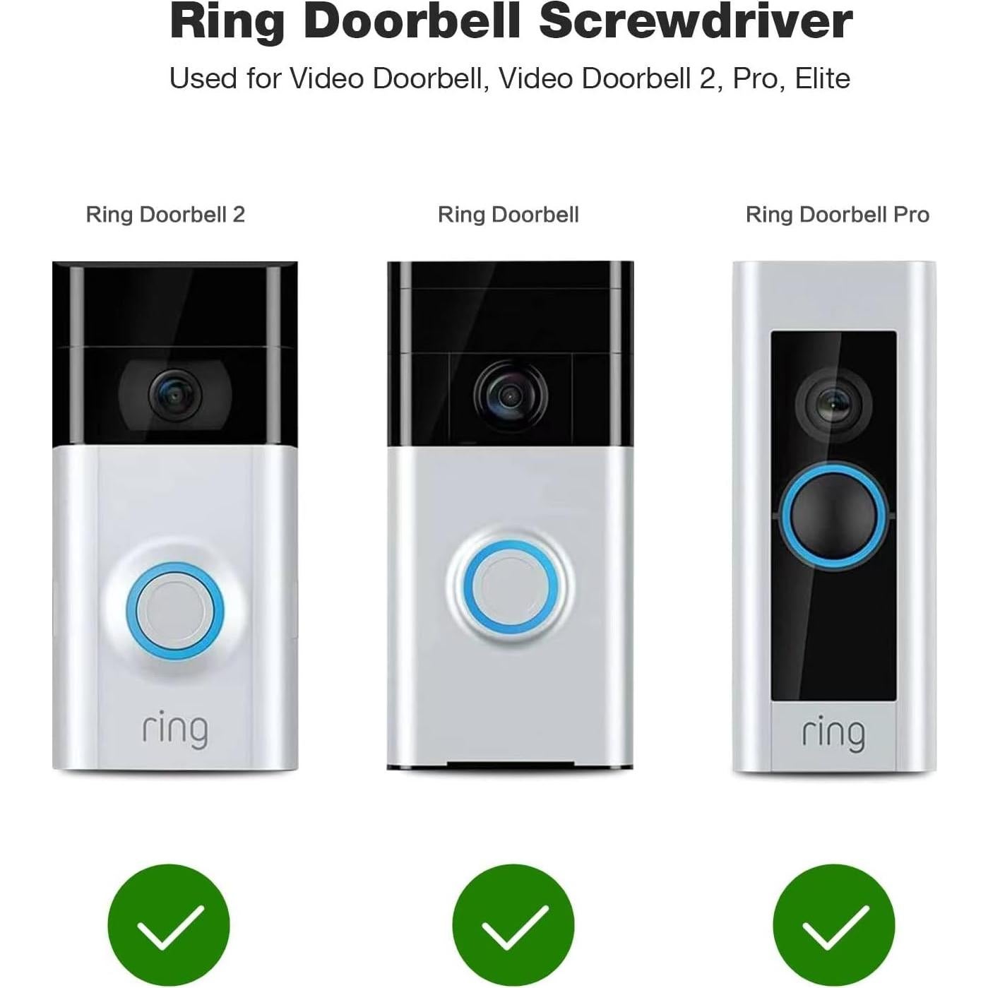 Juego de Destornillador Torx HAO HELPER para Timbres Ring