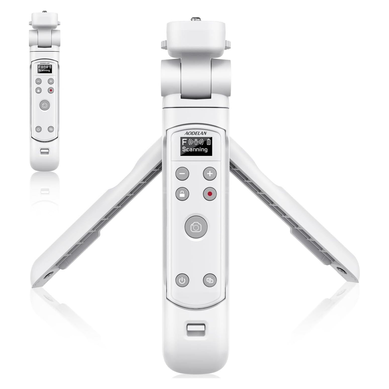 Trípode AODELAN Blanco para Fujifilm con Control Remoto Inalámbrico