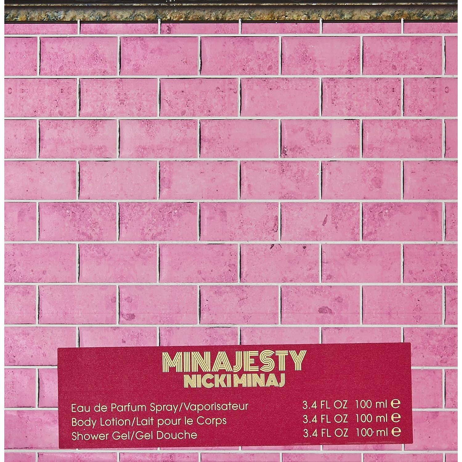 Conjunto de Regalo 3 Piezas Nicki Minaj Minajesty 100 ml