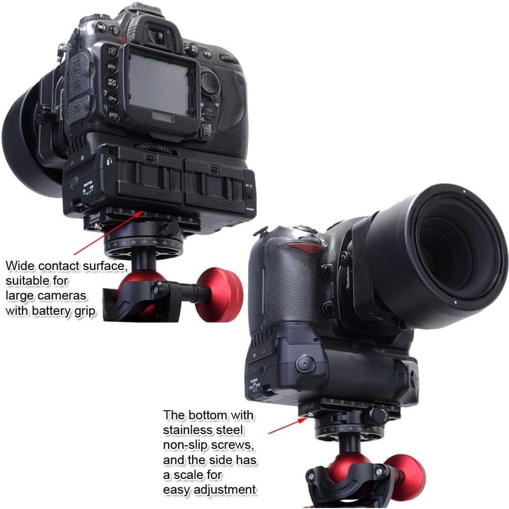 Placa de Liberación Rápida iShoot QS-80PLUS 80mm Arca-Swiss