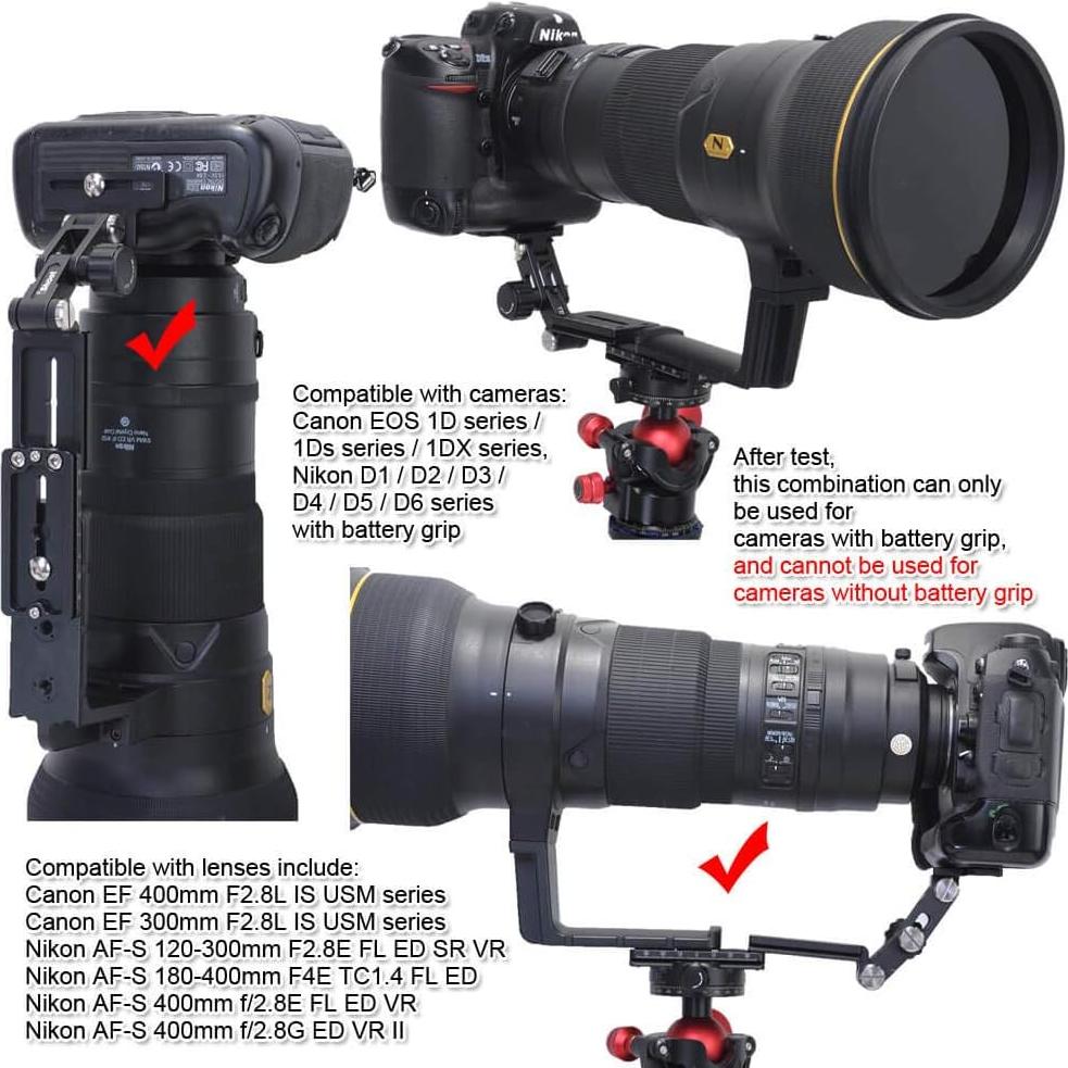 Placa de Liberación Rápida iShoot QS-80PLUS 80mm Arca-Swiss